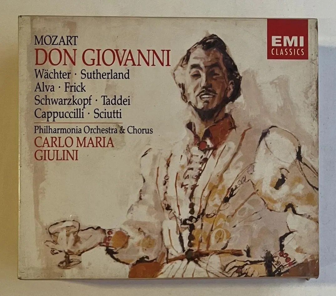 3 CDs Wolfgang Amadeus Mozart - Don Giovanni