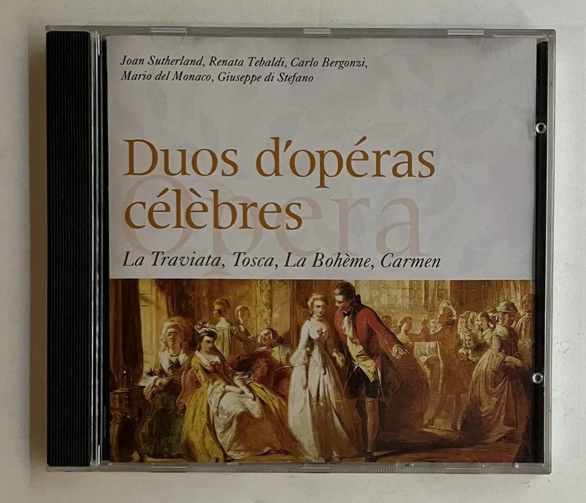 CD Giuseppe Verdi - Duos d'opéras célèbres