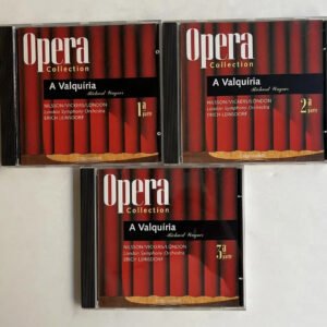 3 CDs Richard Wagner - 3 Opera Collection - A Valquía