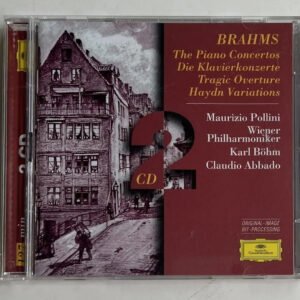 2 CDs Johannes Brahms - The Piano Concertos = Die Klavierkonzerte · Tragic Overture · Haydn Variations