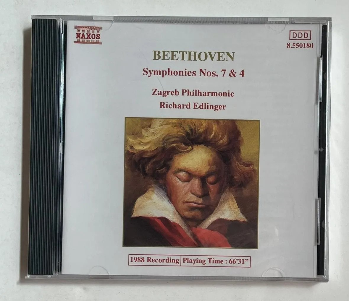 CD Ludwig van Beethoven - Symphonies Nos. 7 & 4