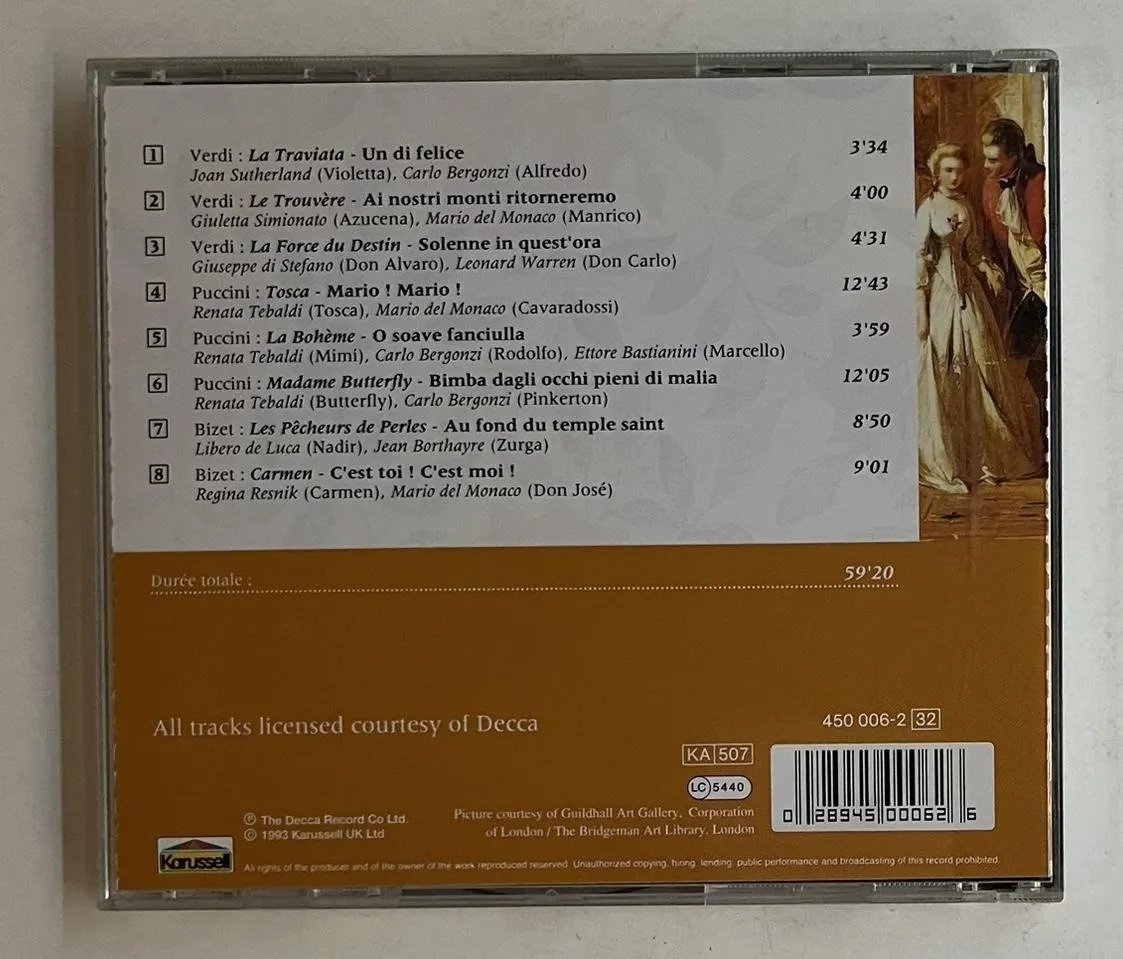 CD Giuseppe Verdi - Duos d'opéras célèbres - Imagem 3