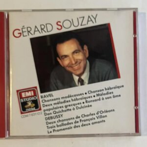 CD Gérard Souzay - Ravel/Debussy: Mélodies