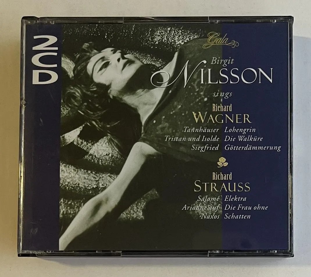 2 CDs Birgit Nilsson - Birgit Nilsson Sings Richard Wagner & Richard Strauss