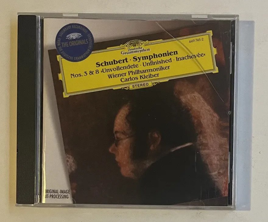 CD Franz Schubert - Symphonien Nos. 3 & 8 »Unvollendete = Unfinished = Inachevée«