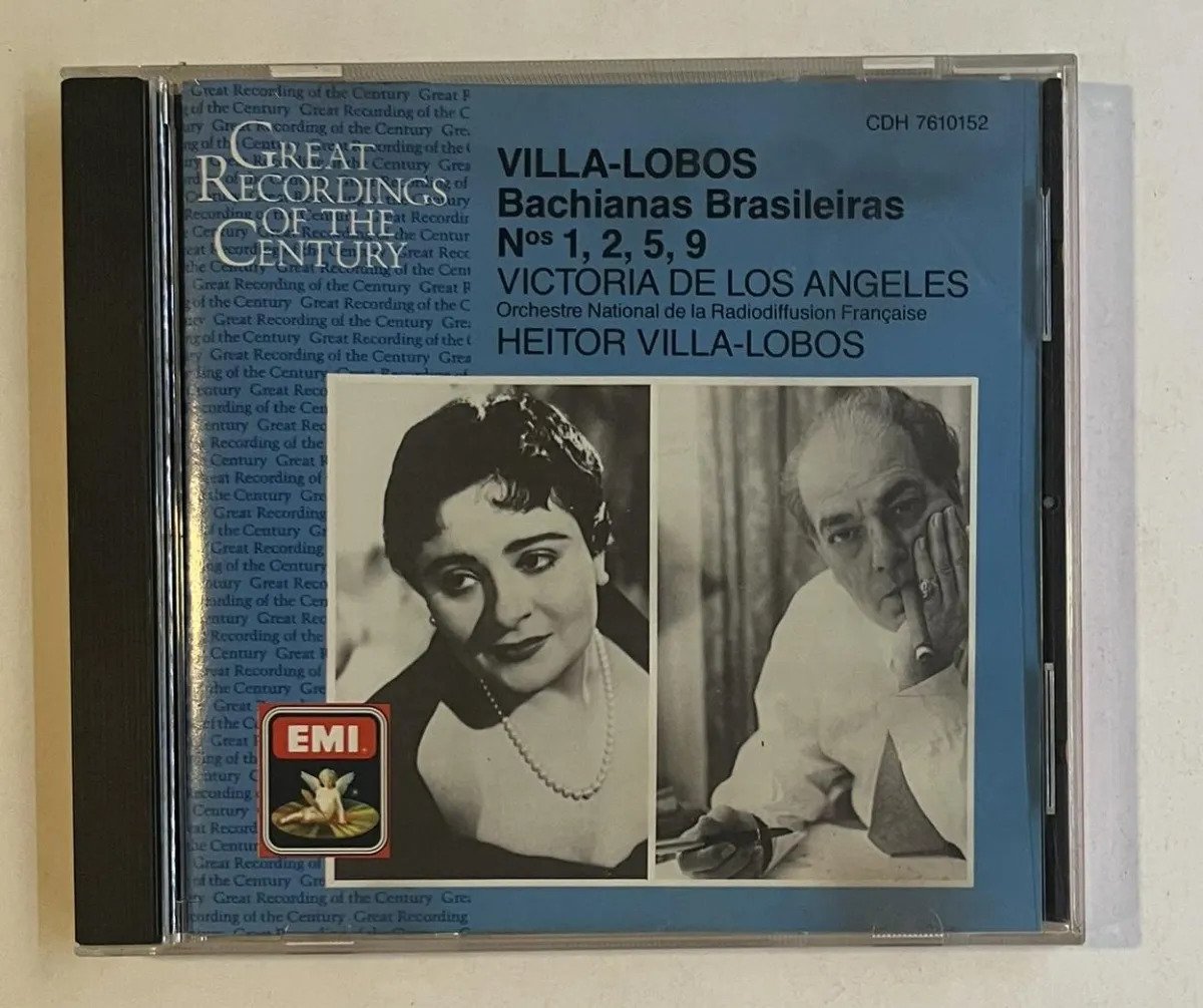 CD Heitor Villa-Lobos - Bachianas Brasileiras Nos. 1, 2, 5 & 9