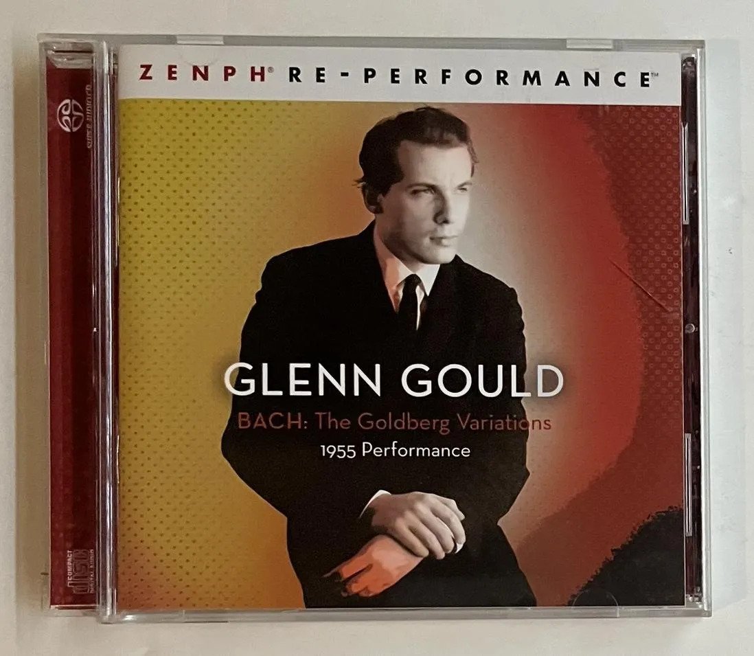 CD Johann Sebastian Bach - The Goldberg Variations, 1955 Performance