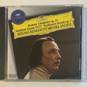 CD Johannes Brahms - 4 Balladen Op. 10 / Sonate D 537 / Sonate Op. 7