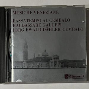 CD Baldassare Galuppi - Music Veneziane - Passatempo Al Cembalo