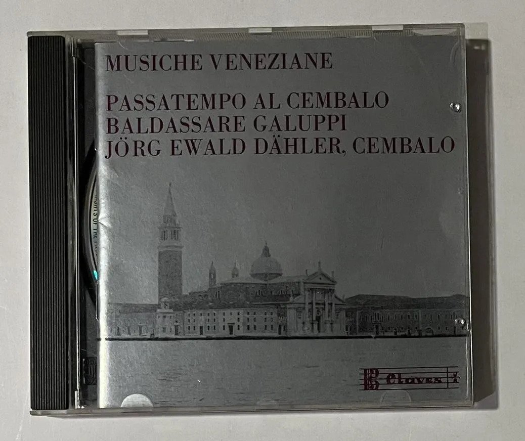 CD Baldassare Galuppi - Music Veneziane - Passatempo Al Cembalo