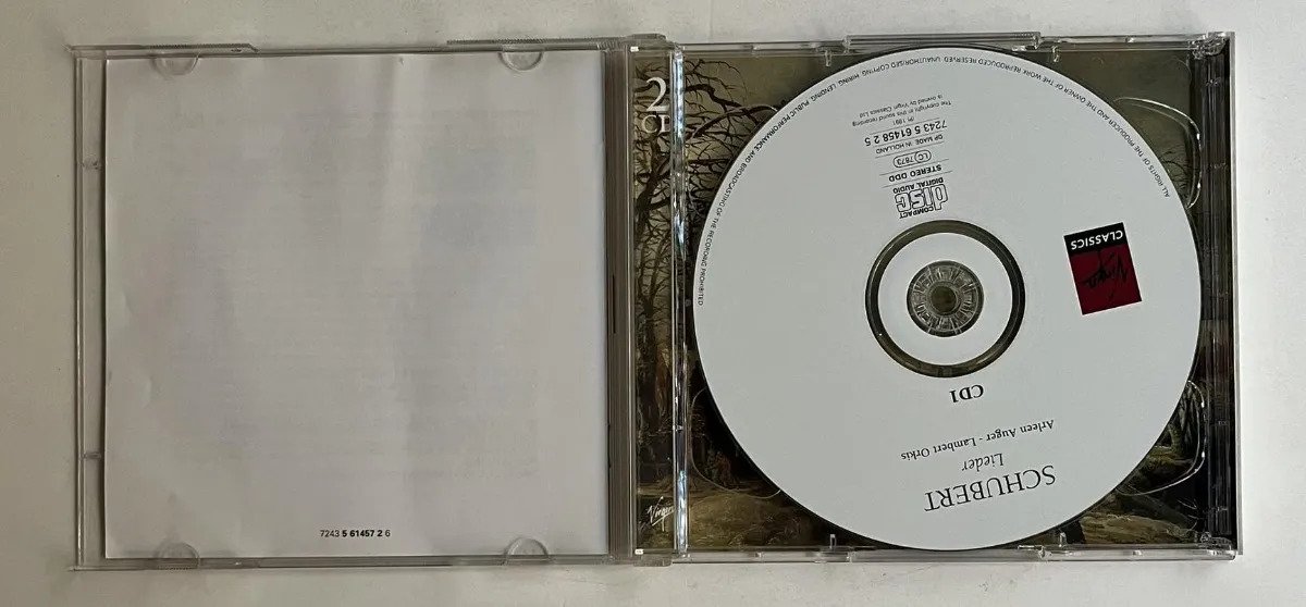 2 CDs Franz Schubert - Schubert Lieder Winterreise - Imagem 2