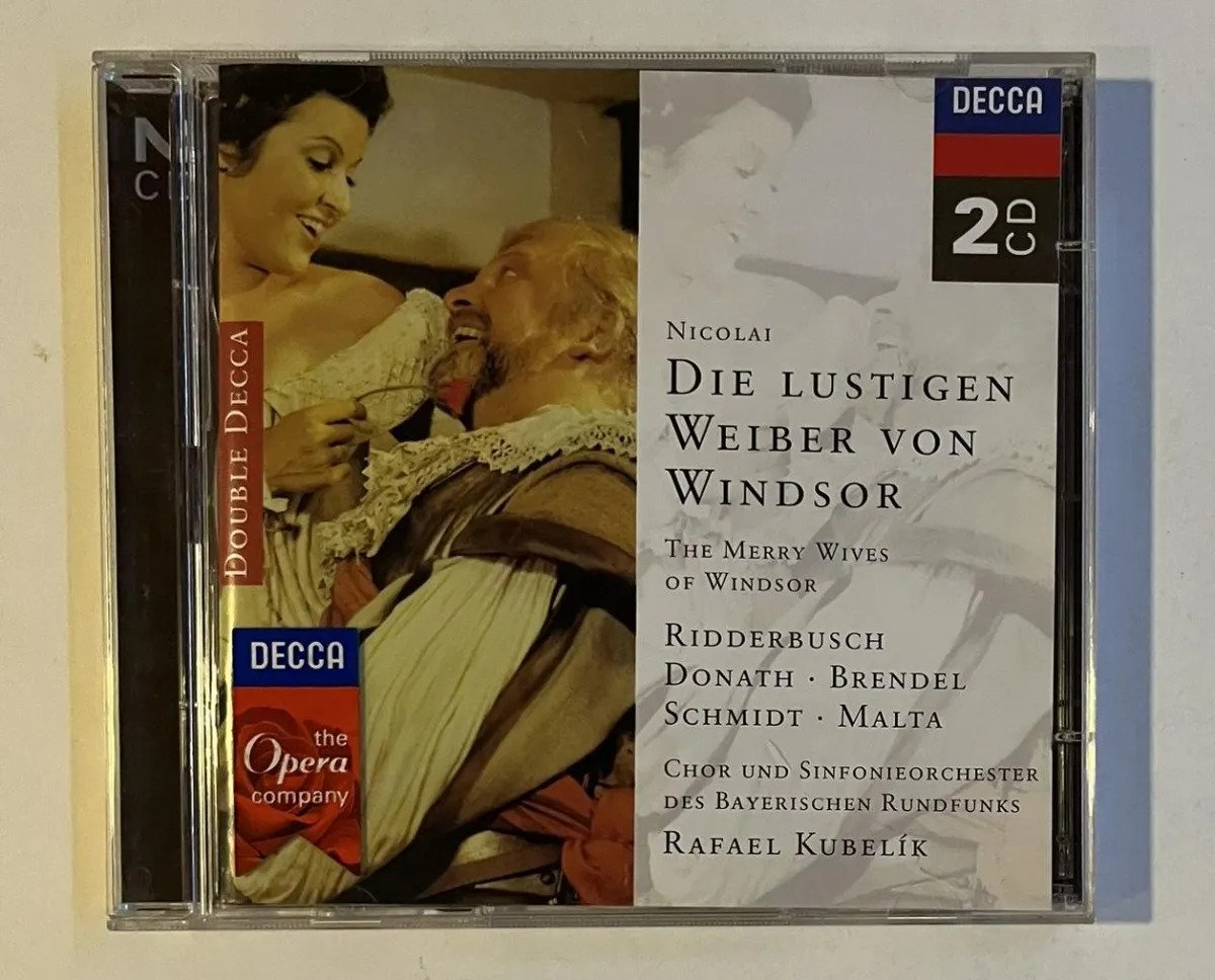 2 CDs Otto Nicolai - Die Lustigen Weiber Von Windsor