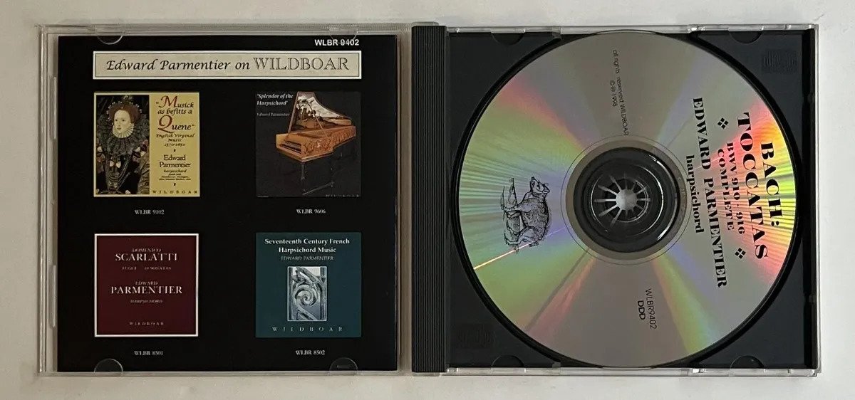 CD Bach - Bach: Toccatas Bwv 910-916 Complete - Imagem 2