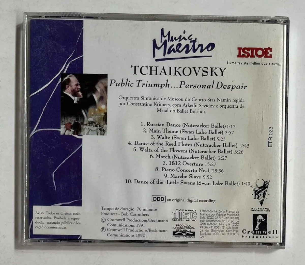 CD Tchaikovsky - The Essential Tchaikovsky - Imagem 3