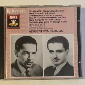 CD Robert Schumann - Klavierkonzert A-moll / Klavierkonzert N° 21 C-dur