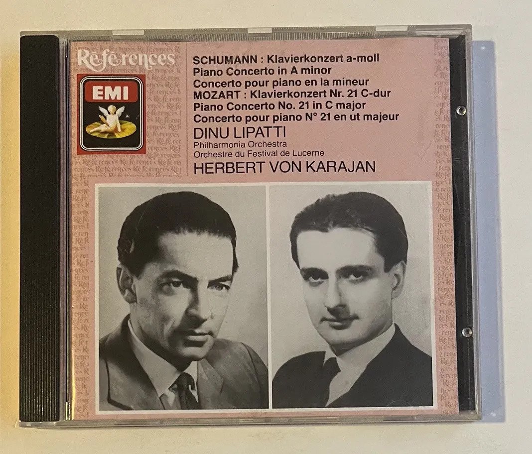 CD Robert Schumann - Klavierkonzert A-moll / Klavierkonzert N° 21 C-dur