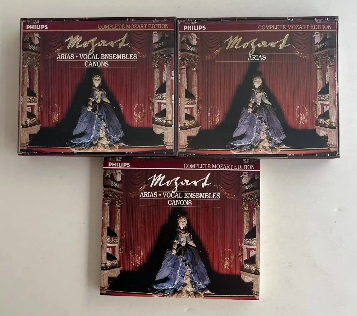 9 CDs Wolfgang Amadeus Mozart - Konzertarien · Ensembles · Kanons - Imagem 2