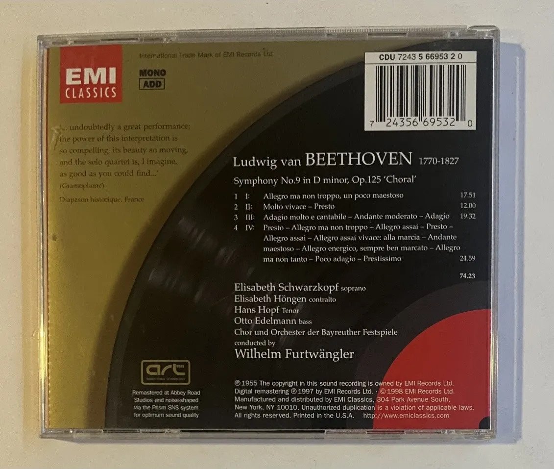 2 CDs Johann Sebastian Bach - Cello Suites - Suiten Für Violoncello - Suites Pour Violoncelle Seul - Imagem 3