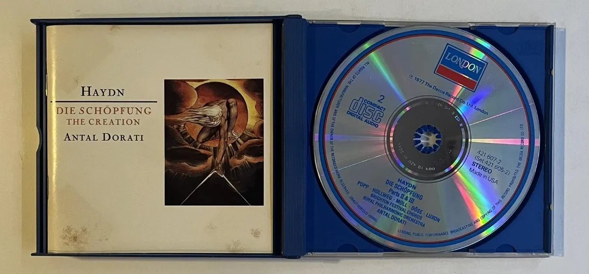2 CDs Joseph Haydn - Die Schöpfung = The Creation - Imagem 3