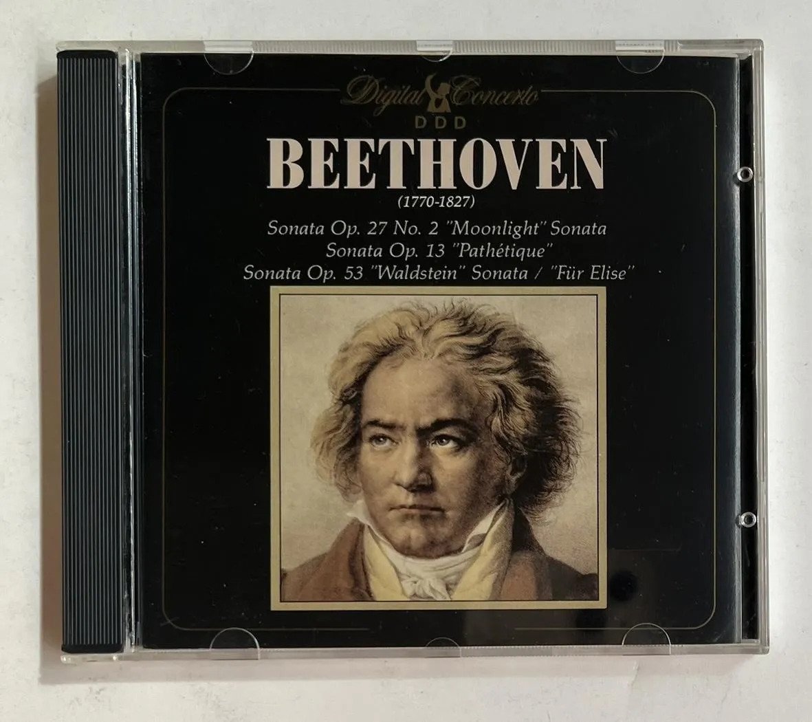 CD Ludwig Van Beethoven - Sonata Op. 27 No. 2 "Moonlight" Sonata / Sonata Op. 13 "Pathétique" / Sonata Op. 53 "Waldstein" Sonata / Für Elise