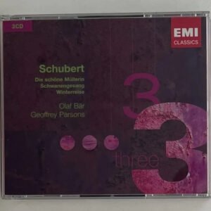3 CDs Franz Schubert - Lieder Cycles
