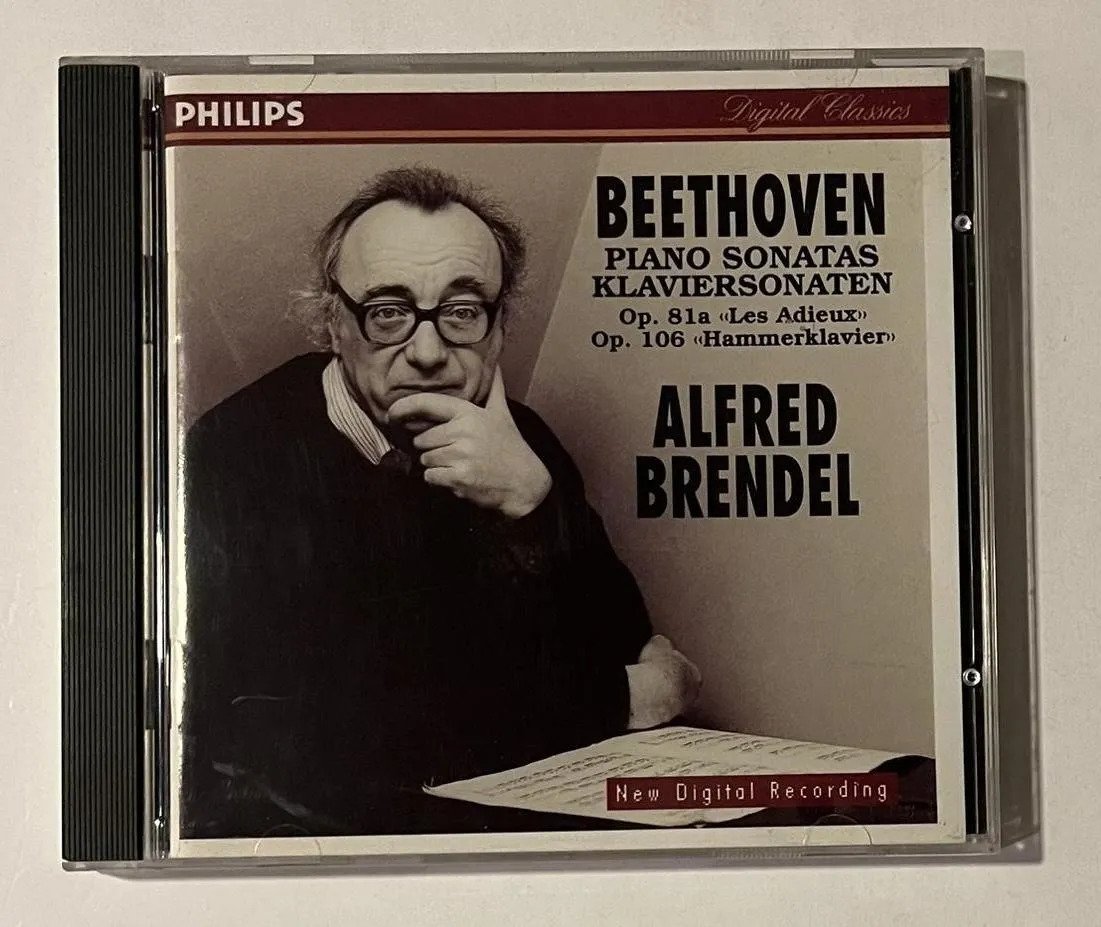 CD Ludwig van Beethoven - Piano Sonatas = Klaviersonaten: Op. 81a «Les Adieux» • Op. 106 «Hammerklavier»