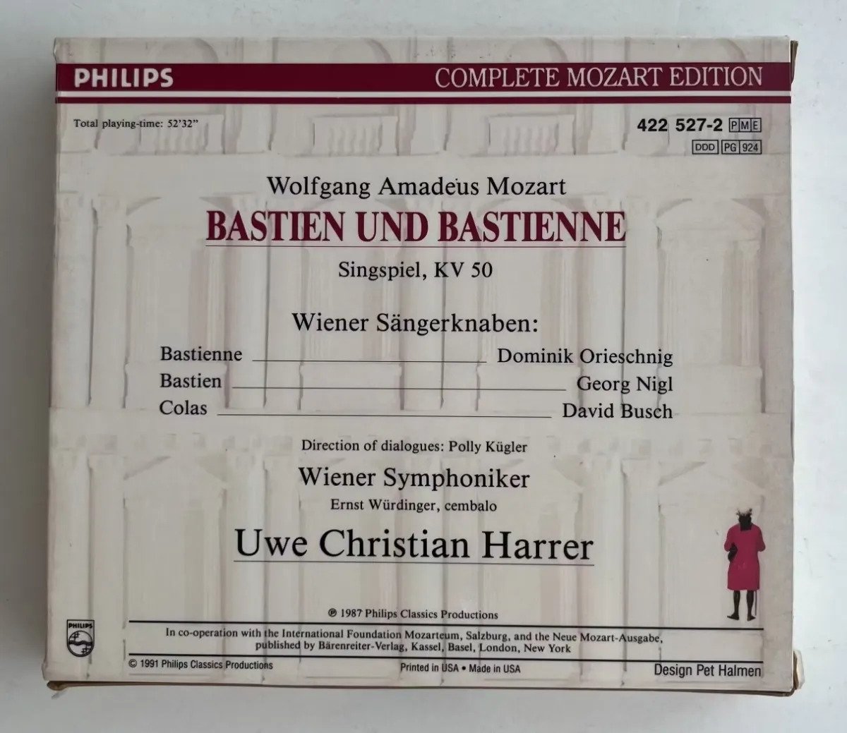 CD Wolfgang Amadeus Mozart - Bastien Und Bastienne - Imagem 4