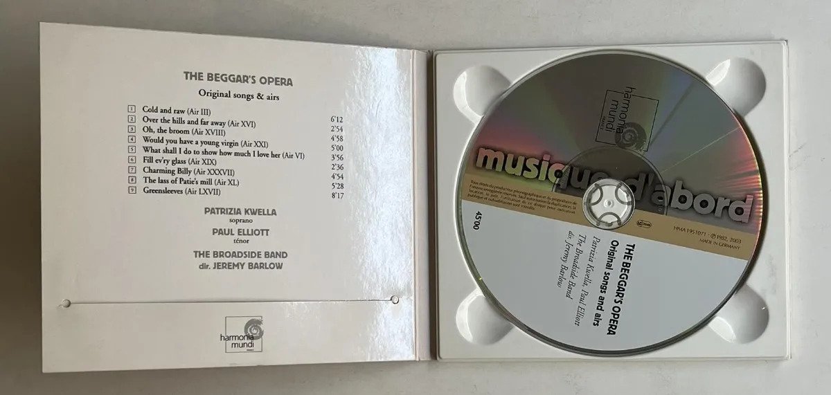 CD Patrizia Kwella - The Beggar's Opera - Imagem 2